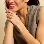 Bracelet Izel Maille Anglaise Or Jaune - Bracelets cha&icirc;ne Femme | Histoire d&rsquo;Or