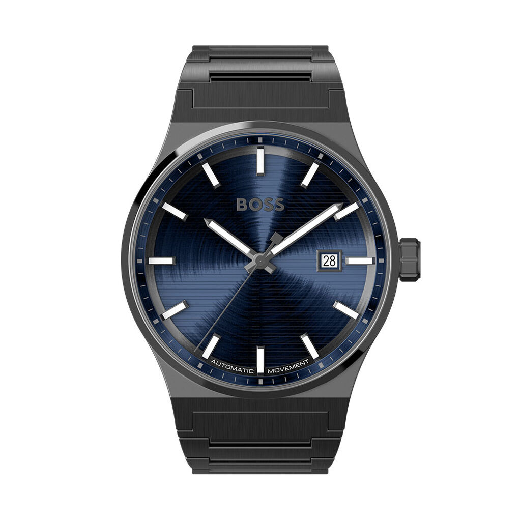 Montre Boss Candor Auto Bleu - Montres Homme | Histoire d’Or