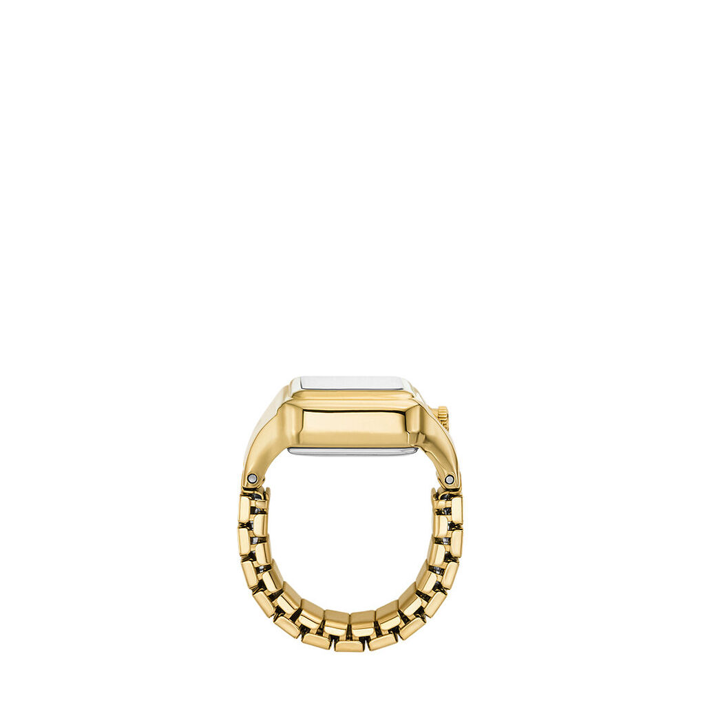 Montre Bague Fossil Raquel Watch Ring Doré - Montres Femme | Histoire d’Or