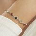 Bracelet Argent Blanc Rosalie Ambres - Bracelets Femme | Histoire d’Or