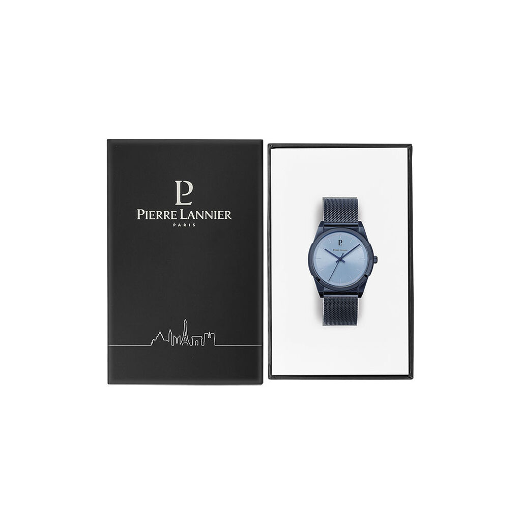 Montre Pierre Lannier Candide Bleu - Montres Homme | Histoire d’Or
