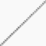 Bracelet Ivy Maille Haricot Or Blanc - Bracelets cha&icirc;ne Femme | Histoire d&rsquo;Or
