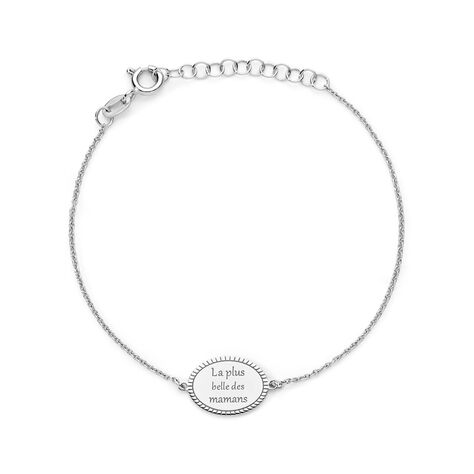 Bracelet Yahya Argent Blanc - Bracelets Femme | Histoire d’Or