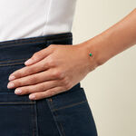 Bracelet Ond&eacute;e Or Jaune Malachite - Bracelets Femme | Histoire d&rsquo;Or