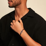 Bracelet Seb Acier Blanc - Bracelets Homme | Histoire d&rsquo;Or