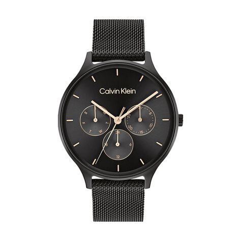 Montre Calvin Klein Timeless Multi Noir - Montres Femme | Histoire d’Or