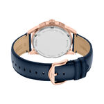 Montre Fossil Pearson Bleu - F&ecirc;te des p&egrave;res Homme | Histoire d&rsquo;Or