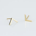 Boucles D'oreilles Puces Ella Or Jaune - Clous d'oreilles Femme | Histoire d&rsquo;Or