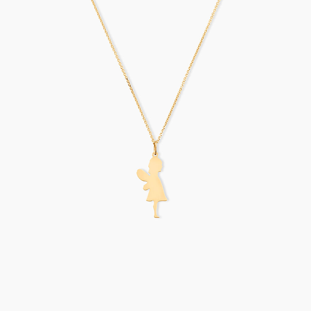 Pendentif Estrellita Ange Or Jaune - Pendentifs Communion Famille | Histoire d&rsquo;Or