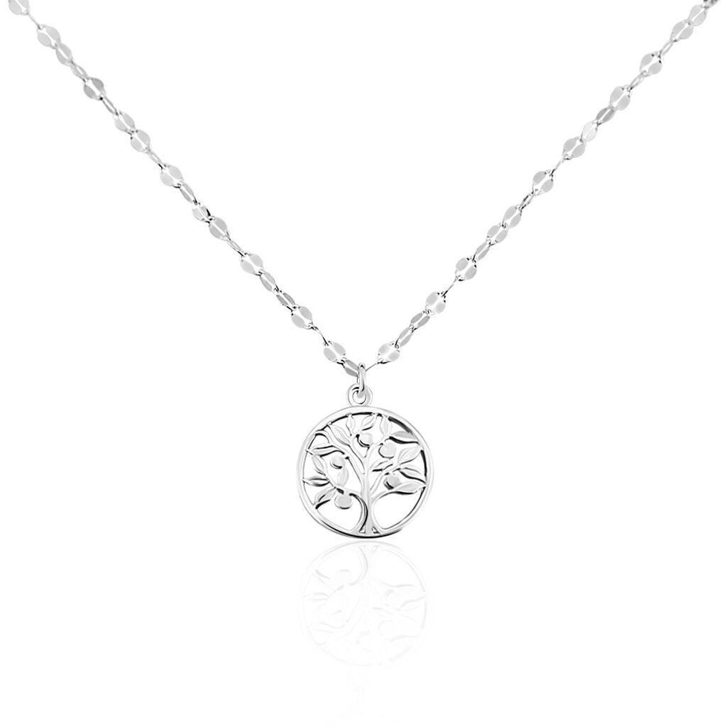 Collier Argent Blanc Buccinarie - Colliers fantaisie Femme | Histoire d’Or