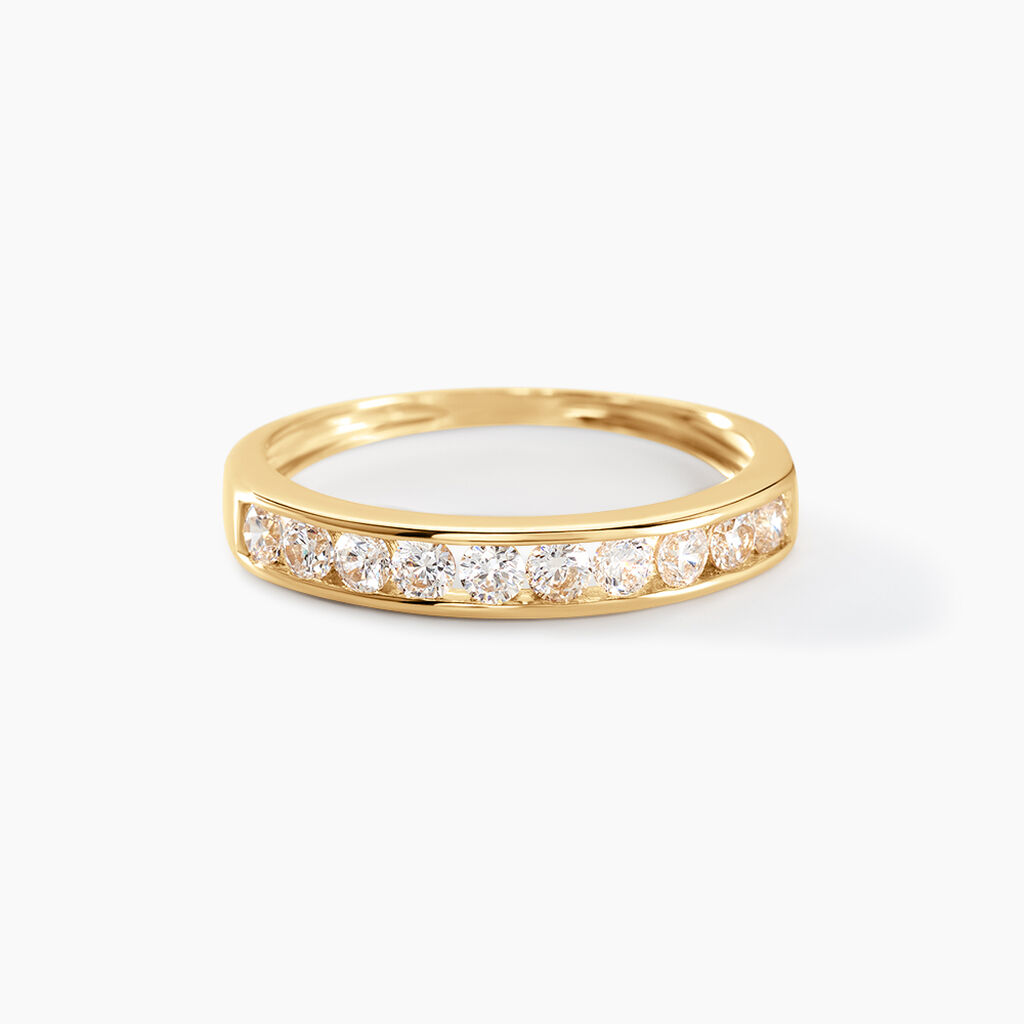 Alliance Davila Or Jaune Oxyde De Zirconium - Alliances Femme | Histoire d’Or