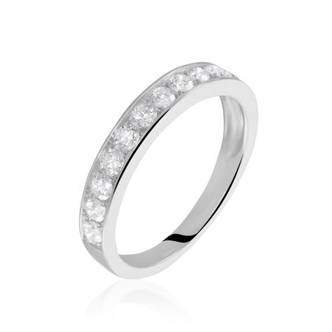 Alliance Rhea Or Blanc Diamant - Alliances Femme | Histoire d’Or