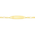 Bracelet Identit&eacute; Bartolomee Or Jaune - Bracelets Communion Enfant | Histoire d&rsquo;Or