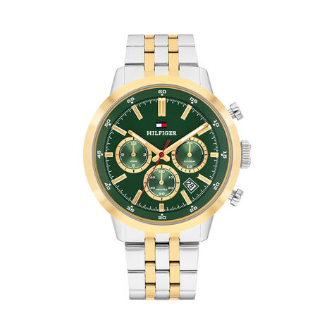 Montre Tommy Hilfiger Kent Vert - Montres Homme | Histoire d&rsquo;Or