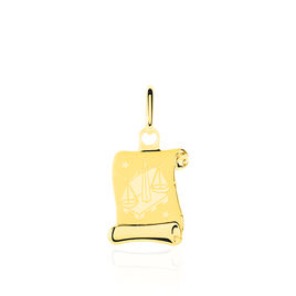 Pendentif Lamie Zodiaque Parchemin Or Jaune - Pendentifs Zodiaque Famille | Histoire d’Or