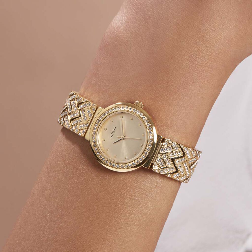 Montre Guess Treasure Champagne - Montres Femme | Histoire d’Or