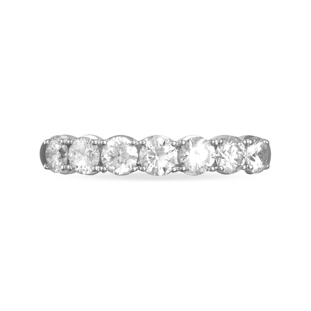 Alliance Eloise Or Blanc Diamant - Alliances Femme | Histoire d’Or