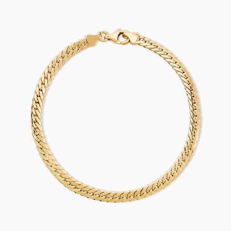 Bracelet Or Jaune Izel Maille Anglaise - Bracelets chaîne Femme | Histoire d’Or