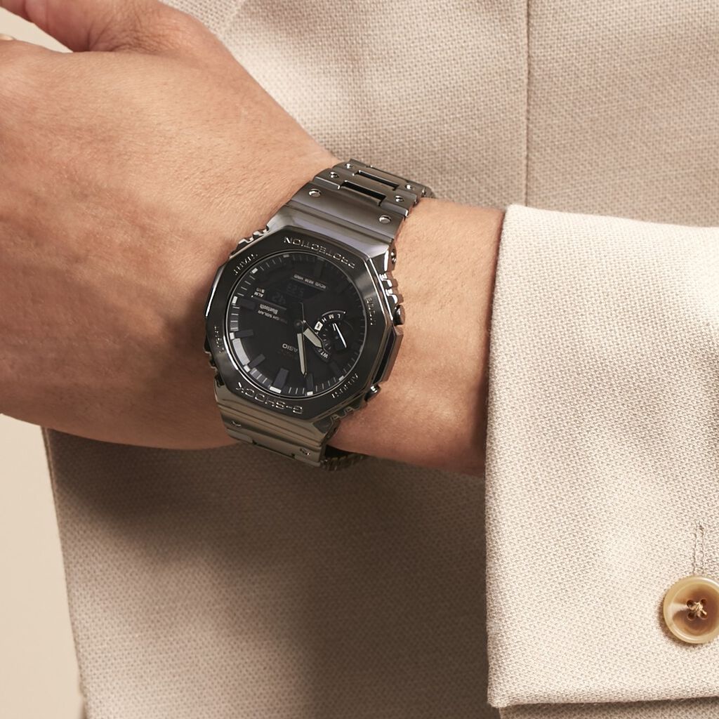 Montre Hybride Casio G-shock Classic Noir - Montres connectées Homme | Histoire d’Or