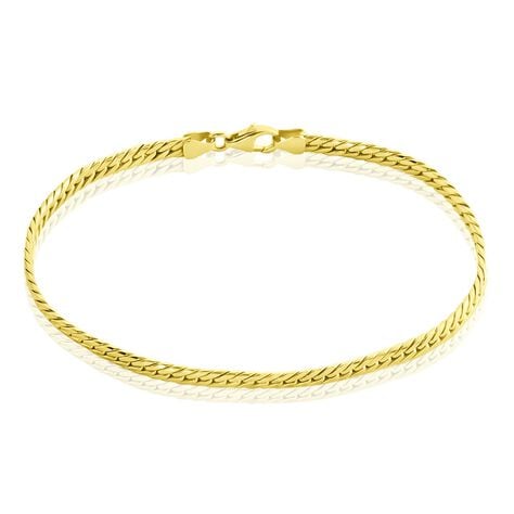 Bracelet Izel Maille Anglaise Or Jaune - Bracelets cha&icirc;ne Femme | Histoire d&rsquo;Or