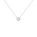 Collier Court Argent Blanc Nawala Oxyde De Zirconium - Ras de cou Femme | Histoire d’Or