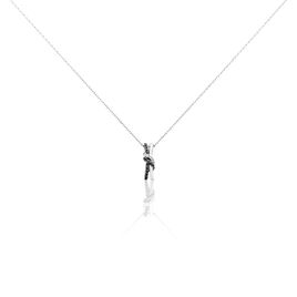 Collier Marina Or Blanc Diamant - Colliers Femme | Histoire d’Or