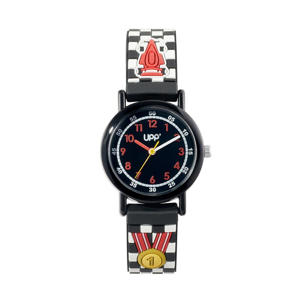 Montre Upp Tikky Turbo Noir - Montres Enfant | Histoire d&rsquo;Or