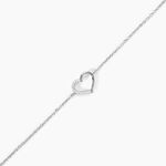 Bracelet Bertille Argent Blanc Oxyde De Zirconium - F&ecirc;te des m&egrave;res Femme | Histoire d&rsquo;Or