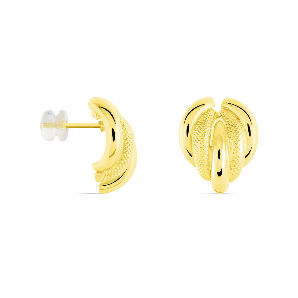 Boucles D'oreilles Pendantes Garda Or Jaune - Boucles d'oreilles pendantes Femme | Histoire d’Or