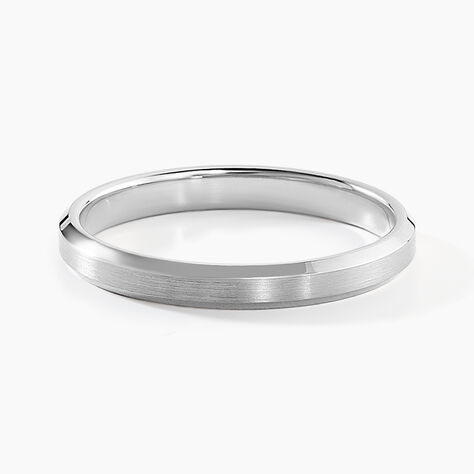 Alliance Rominus Palladium Blanc Ruban - Alliances Famille | Histoire d’Or