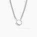 Collier Paolia Argent Blanc