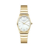 Montre Rosefield Oval Nacre Blanche
