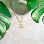 Pendentif Hadaya Lotus Or Jaune - Pendentifs Femme | Histoire d&rsquo;Or