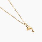Pendentif Haizia Dauphin Or Blanc - Pendentifs Famille | Histoire d&rsquo;Or