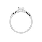 Bague Mayssara Argent Blanc Oxyde De Zirconium - Bijoux Femme | Histoire d&rsquo;Or