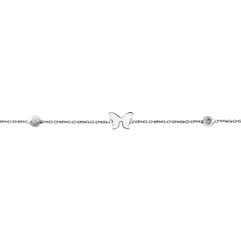 Bracelet Rana Argent Blanc Oxyde De Zirconium - Bracelets Femme | Histoire d’Or