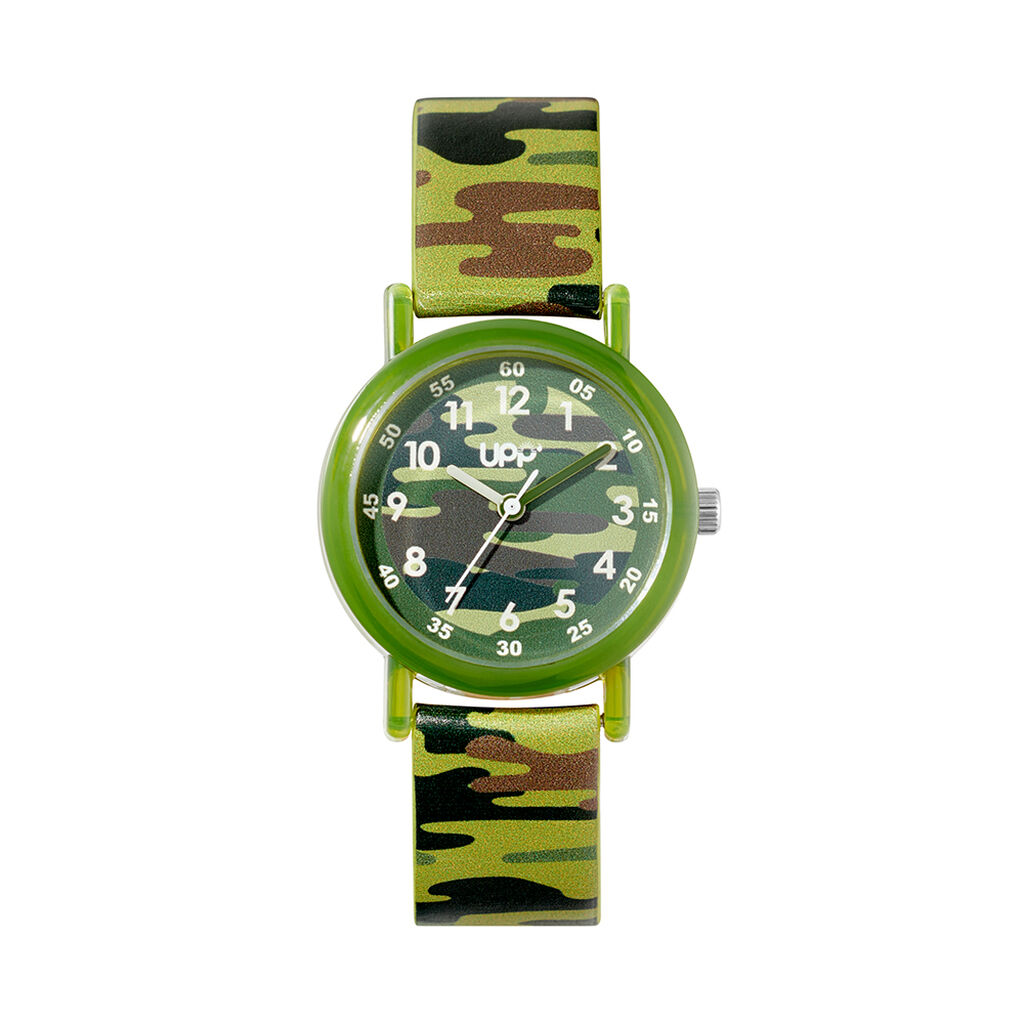 Montre Upp Tikky Army Vert - Montres Enfant | Histoire d&rsquo;Or