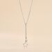 Collier Juliette Argent Blanc - Colliers fantaisie Femme | Histoire d’Or