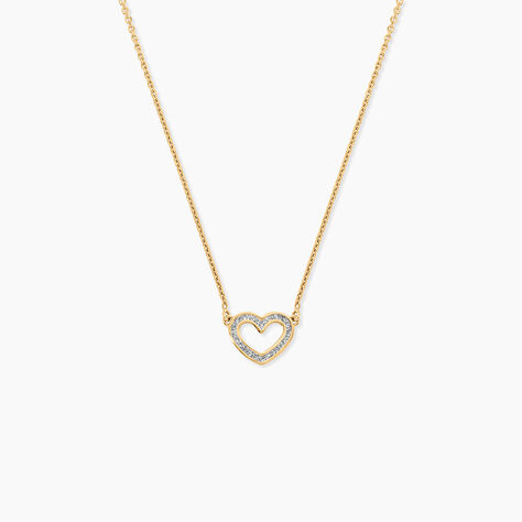 Collier Vesunna Argent Dor&eacute; A L'Or 750/1000 - F&ecirc;te des m&egrave;res Femme | Histoire d&rsquo;Or