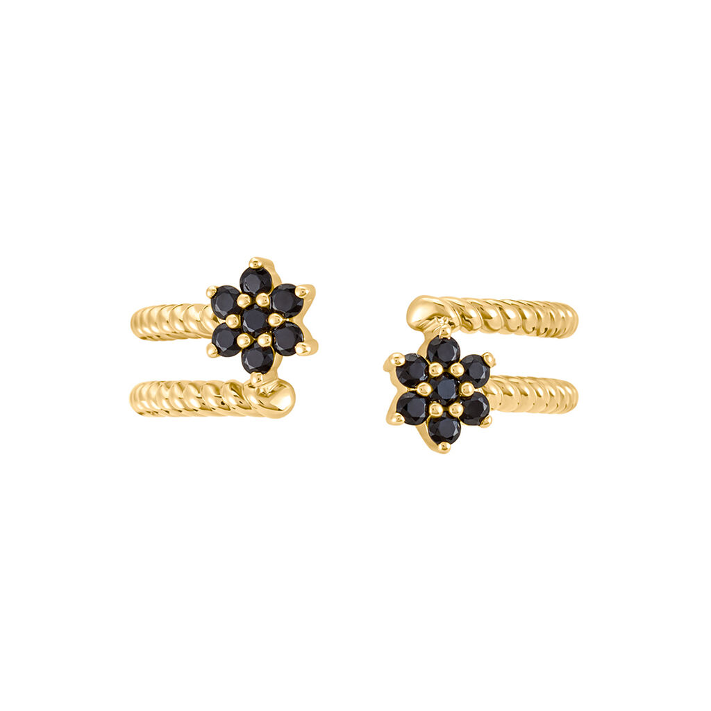 Bague Midnight Royalty Plaqué Or Jaune Pierre De Synthèse - Bagues avec pierre Femme | Histoire d’Or