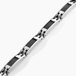 Bracelet Jourdan Acier - Bijoux sans pierre Homme | Histoire d&rsquo;Or