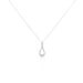 Collier Or Blanc Abilene Diamants - Colliers Femme | Histoire d’Or