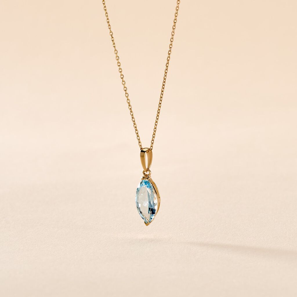 Collier Raquel Or Jaune Topaze - Colliers Femme | Histoire d’Or