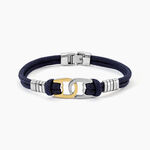 Bracelet Jourdan Calypso Cordon Bleu - Bracelets cordon Homme | Histoire d&rsquo;Or