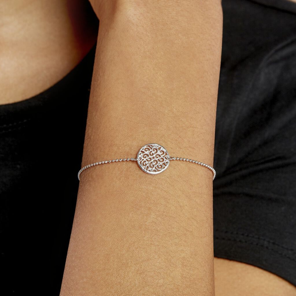 Bracelet Setti Argent Blanc - Bracelets Femme | Histoire d’Or