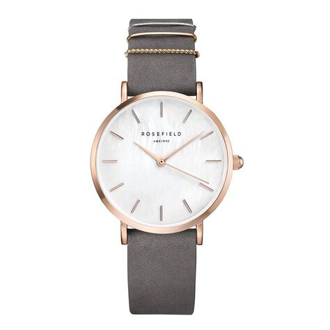Montre Rosefield West Village Blanc - Montres Femme | Histoire d’Or