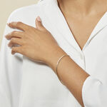 Bracelet Jayna Maille Palmier Or Jaune - Bracelets cha&icirc;ne Femme | Histoire d&rsquo;Or