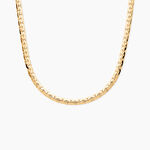 Collier Ivy Maille Haricot Or Jaune - Chaines Femme | Histoire d&rsquo;Or