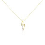 Collier Blandine Or Bicolore Diamant - Colliers Femme | Histoire d&rsquo;Or