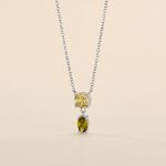 Collier Argent Blanc Brenna Oxydes De Zirconium - Colliers fantaisie Femme | Histoire d&rsquo;Or